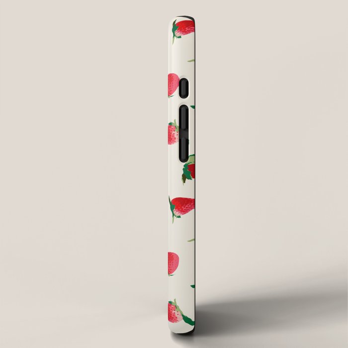 Strawberry pattern iPhone Case Gallery Image 2