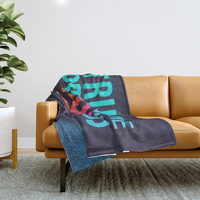 Trust The Process Throw Blanket Gallery Image 1