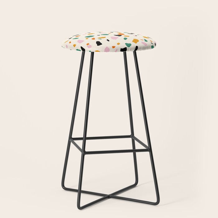 Harvest Terrazzo (Cream) Stool Gallery Image 1