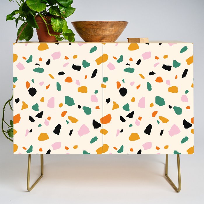 Harvest Terrazzo (Cream) Credenza Gallery Image 1