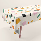 Harvest Terrazzo (Cream) Tablecloth Gallery Image 1