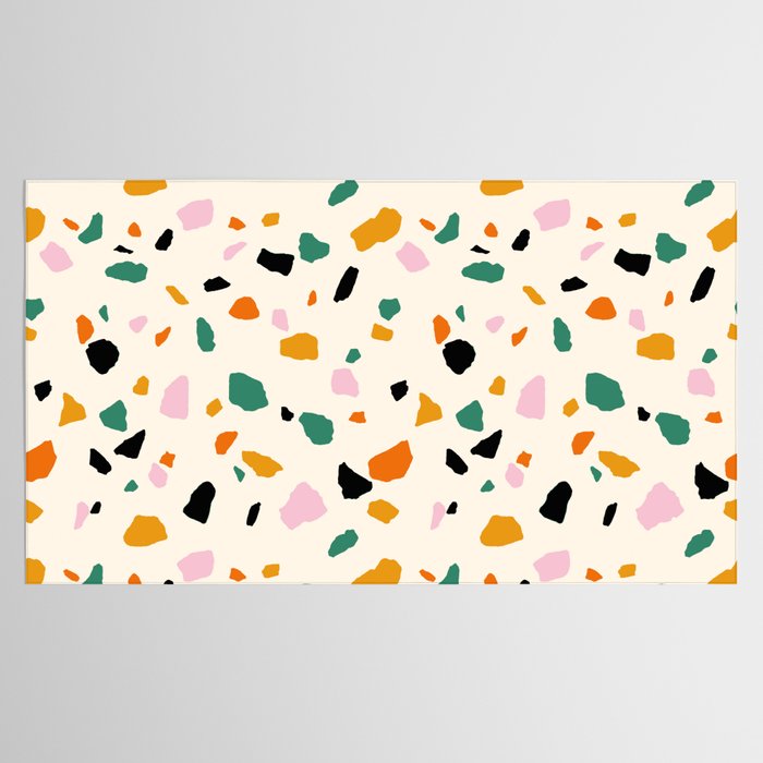 Harvest Terrazzo (Cream) Tablecloth Gallery Image 2