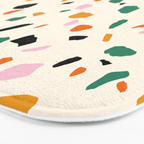 Harvest Terrazzo (Cream) Bath Mat Gallery Image 3