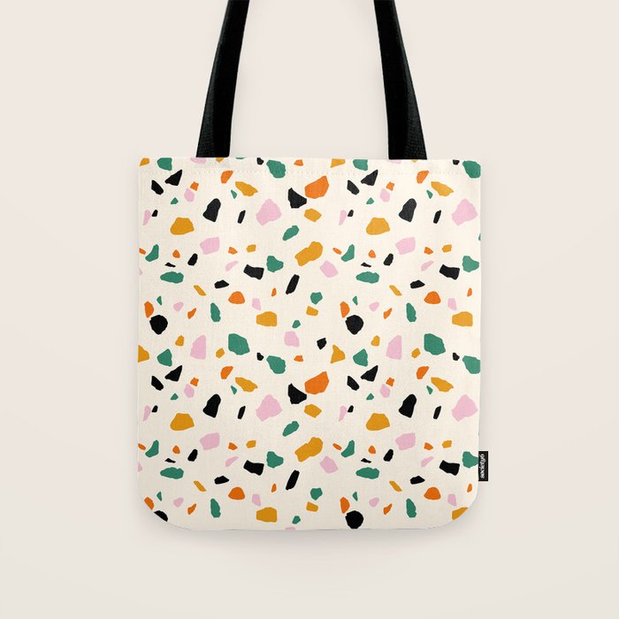 Harvest Terrazzo (Cream) Tote Bag Gallery Image 1