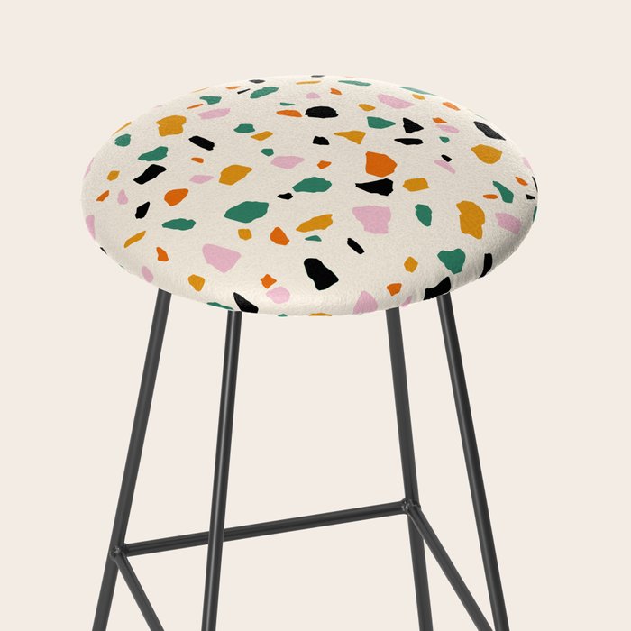 Harvest Terrazzo (Cream) Stool Gallery Image 2
