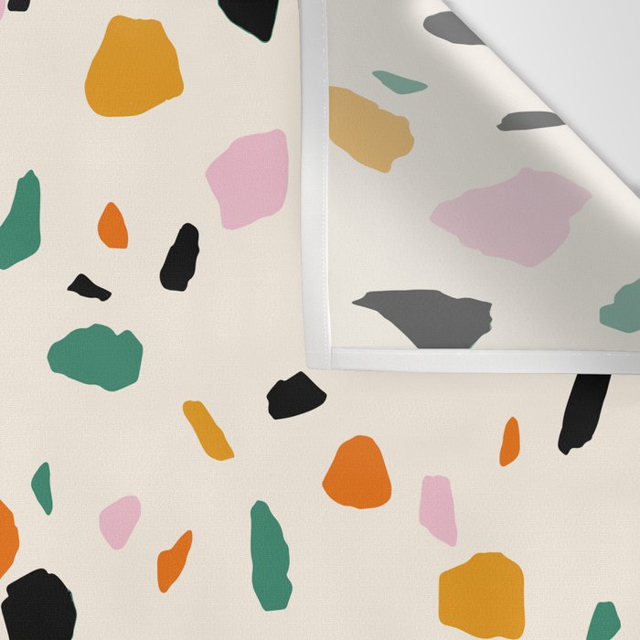 Harvest Terrazzo (Cream) Wall Tapestry Gallery Image 3