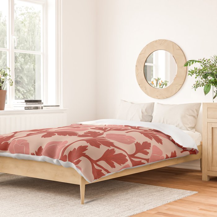Vase and roses Duvet Cover Gallery Image 2