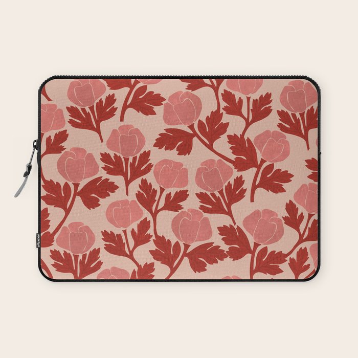 Vase and roses Laptop Sleeve Gallery Image 1
