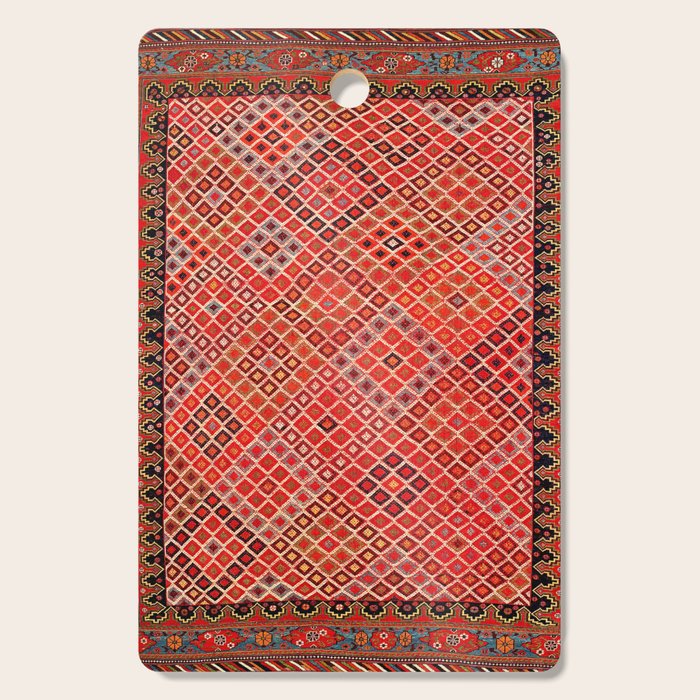 Afshar Kerman South Persian Cover Print Cutting Board Gallery Image 1