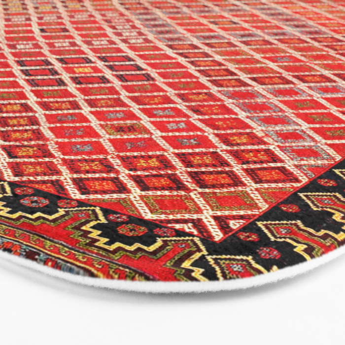 Afshar Kerman South Persian Cover Print Bath Mat Gallery Image 3