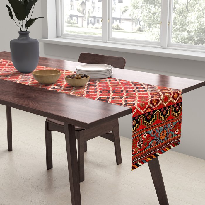 Afshar Kerman South Persian Cover Print Table Runner Gallery Image 2
