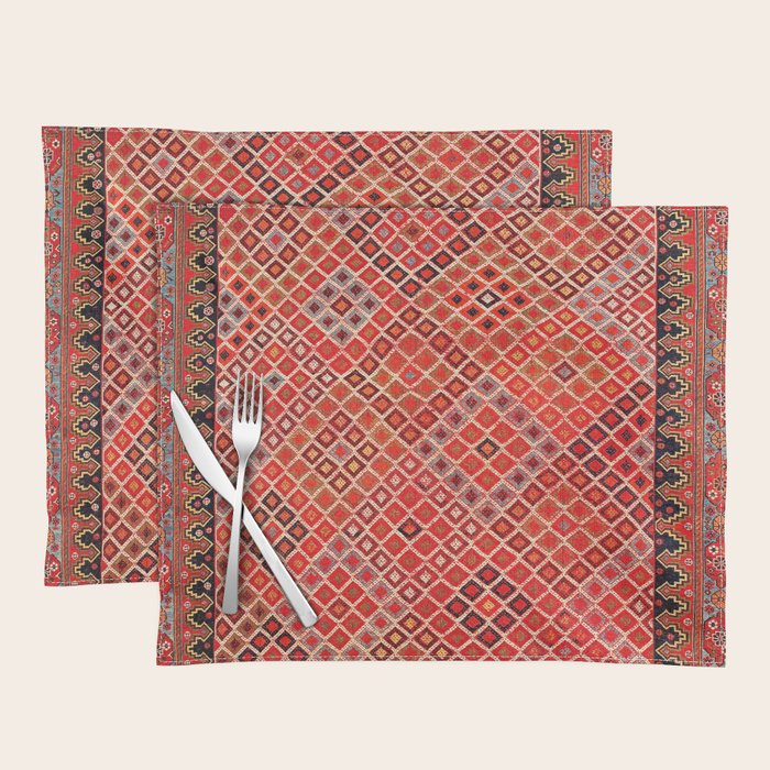 Afshar Kerman South Persian Cover Print Placemat Gallery Image 1