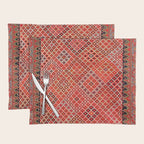 Afshar Kerman South Persian Cover Print Placemat Gallery Image 1