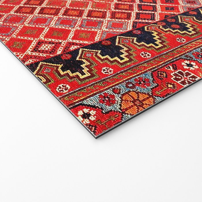 Afshar Kerman South Persian Cover Print Welcome Mat Gallery Image 2