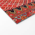 Afshar Kerman South Persian Cover Print Welcome Mat Gallery Image 2