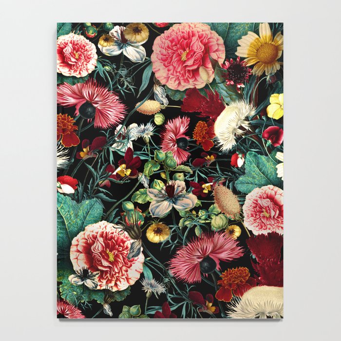 Night Vintage Garden Notebook Gallery Image 4