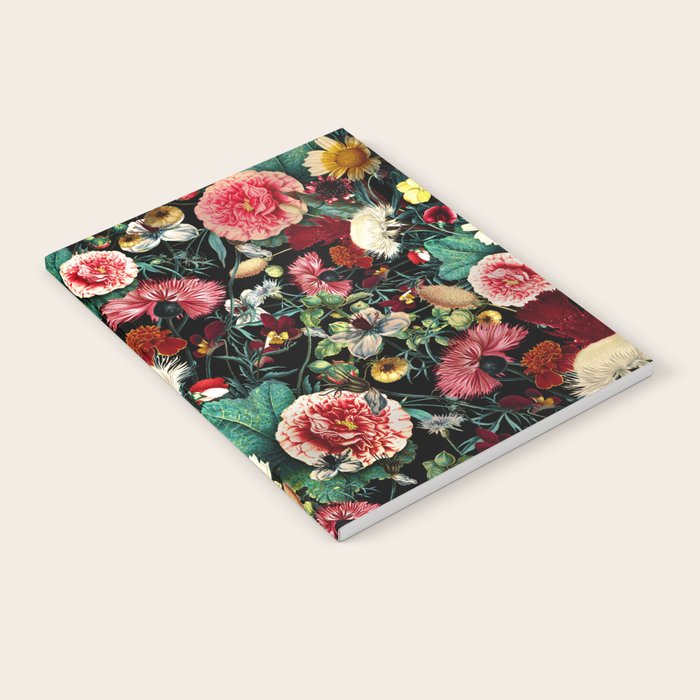 Night Vintage Garden Notebook Gallery Image 2