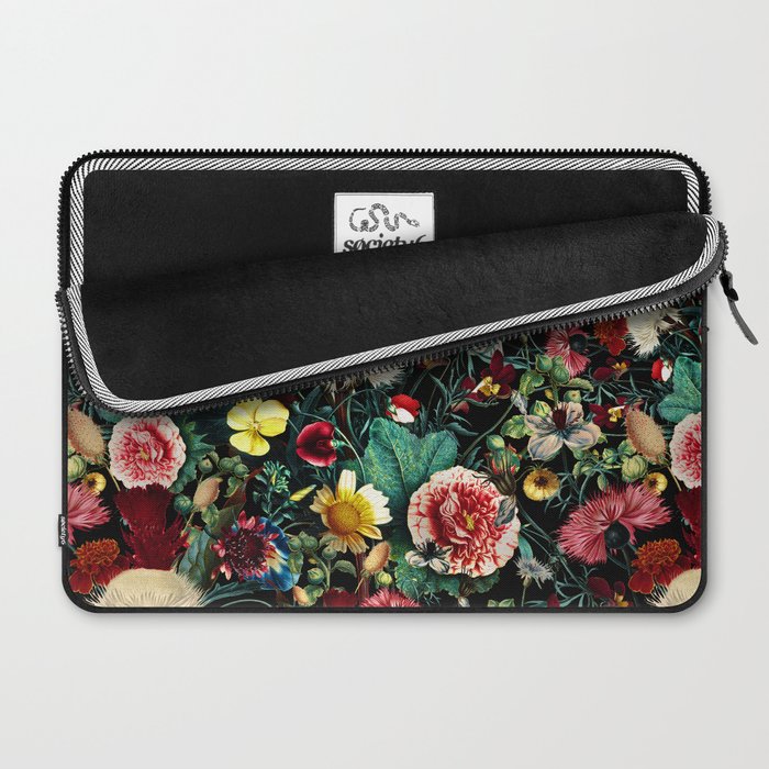 Night Vintage Garden Laptop Sleeve Gallery Image 2