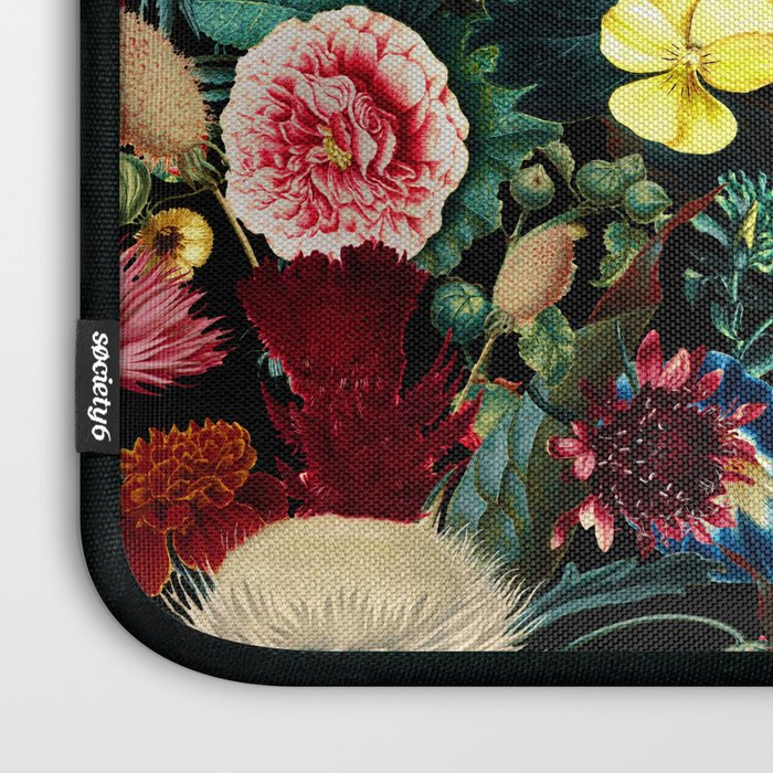 Night Vintage Garden Laptop Sleeve Gallery Image 3