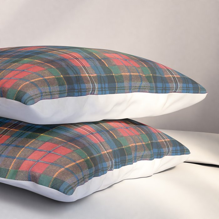 Bold Macpherson Tartan Pattern Pillow Sham Gallery Image 3