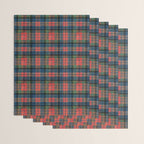 Bold Macpherson Tartan Pattern Wrapping Paper Gallery Image 3