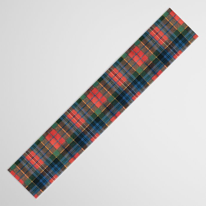 Bold Macpherson Tartan Pattern Table Runner Gallery Image 3