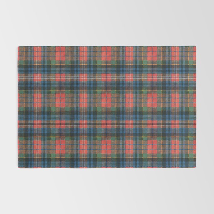 Bold Macpherson Tartan Pattern Rug Gallery Image 2