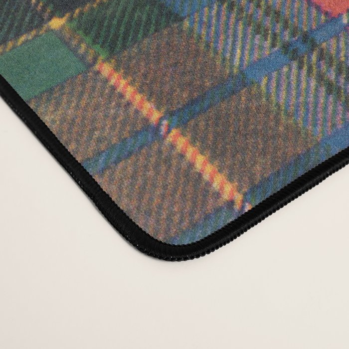 Bold Macpherson Tartan Pattern Desk Mat Gallery Image 4