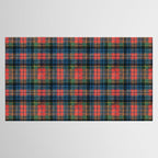 Bold Macpherson Tartan Pattern Tablecloth Gallery Image 2