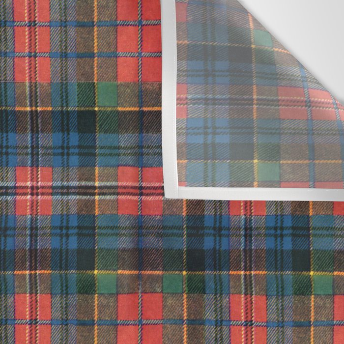 Bold Macpherson Tartan Pattern Wall Tapestry Gallery Image 3
