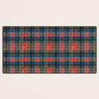 Bold Macpherson Tartan Pattern Desk Mat Gallery Image 3