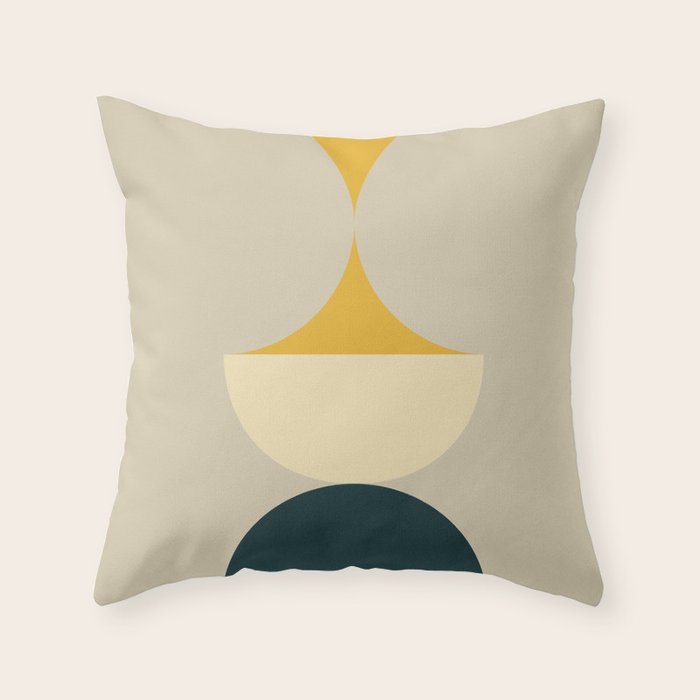 Mid Century 31B Throw Pillow Gallery Image 1