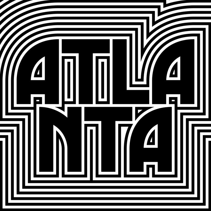Atlanta City Text Pattern USA Coffee Mug Gallery Image 2