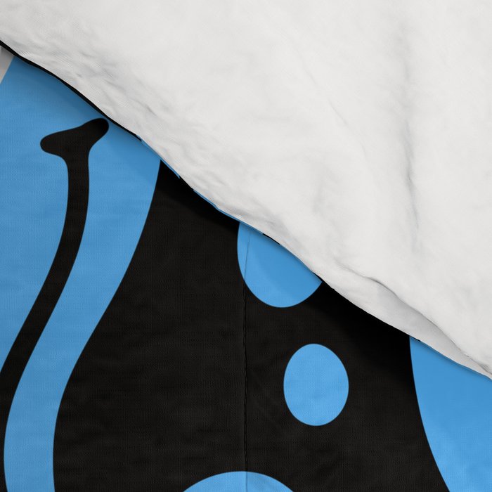 Funny smiling face pattern Comforter Gallery Image 4