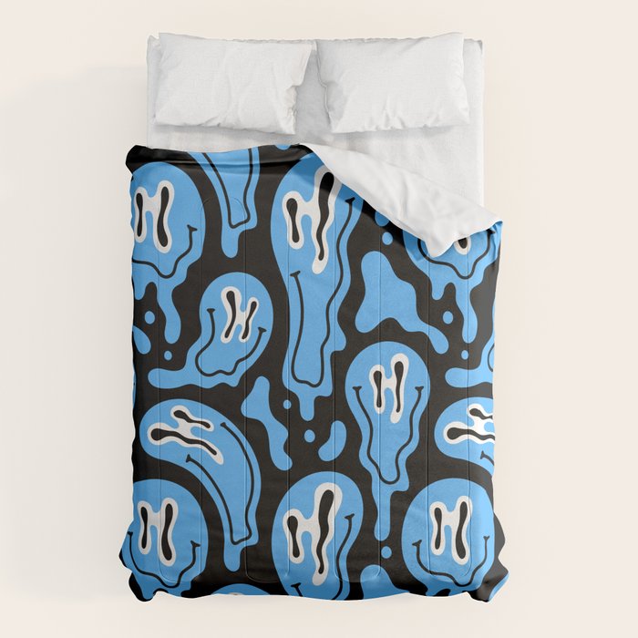 Funny smiling face pattern Comforter Gallery Image 6