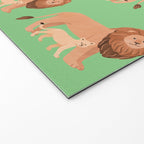 Father and Baby Lion Welcome Mat Gallery Image 2