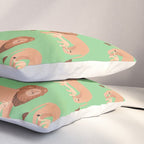 Father and Baby Lion Pillow Sham Gallery Image 3