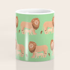 Father and Baby Lion Coffee Mug Gallery Image 4