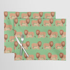 Father and Baby Lion Placemat Gallery Image 1