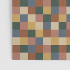 Bold Retro Checks Pattern - Small XI Poster Gallery Image 3