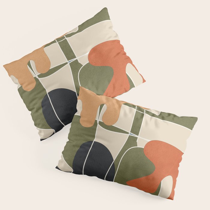 Organic Rhythms 3 Pillow Sham Gallery Image 3