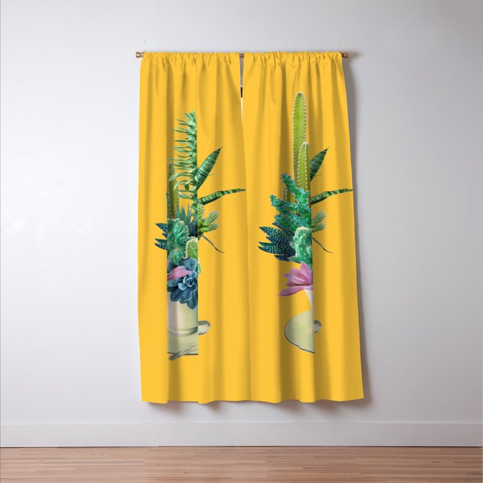 Arid garden Window Curtain Gallery Image 3