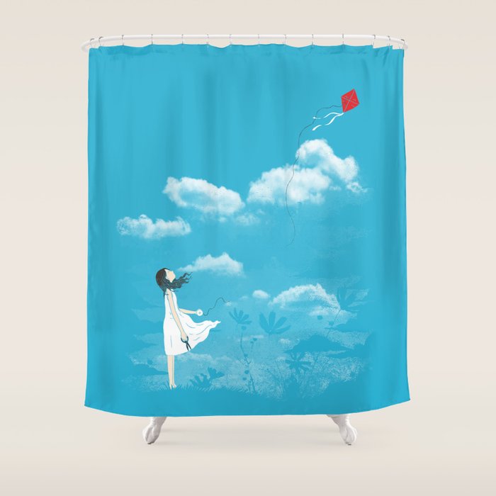 Let Go Shower Curtain Gallery Image 1