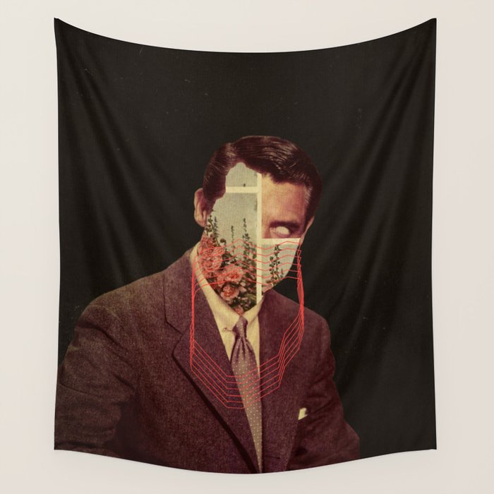 Portrait Wall Tapestry Gallery Image 1