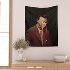 Portrait Wall Tapestry Gallery Image 2