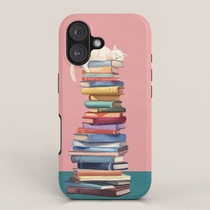 Where the Cat Dreams iPhone Case Gallery Image 1