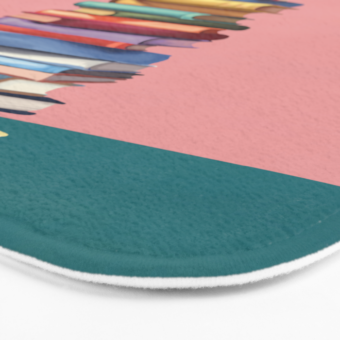 Where the Cat Dreams Bath Mat Gallery Image 3