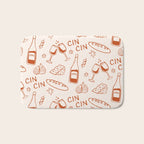 Fancy Dinner. Cheese and Wine Bath Mat Gallery Image 1
