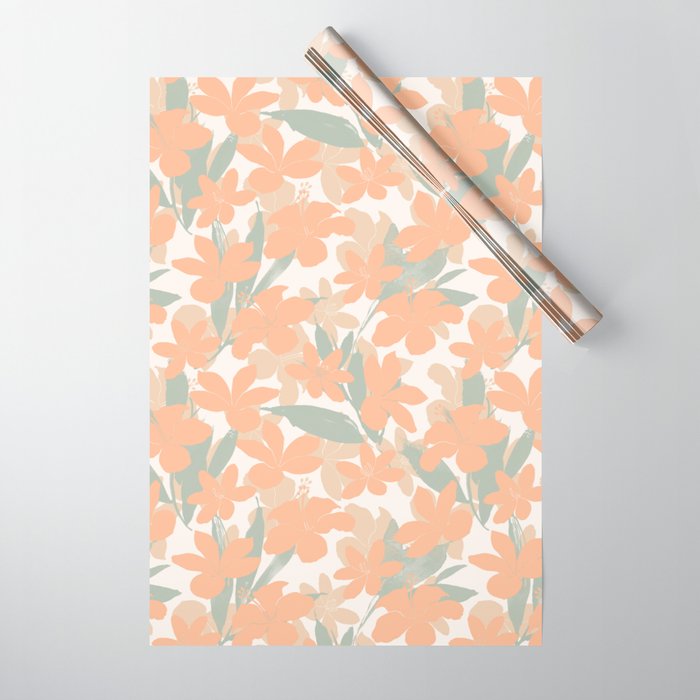 Flowery tropical sweet PC Wrapping Paper Gallery Image 1
