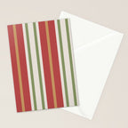 Retro Striped Color Harmony Stationery Card Gallery Image 2